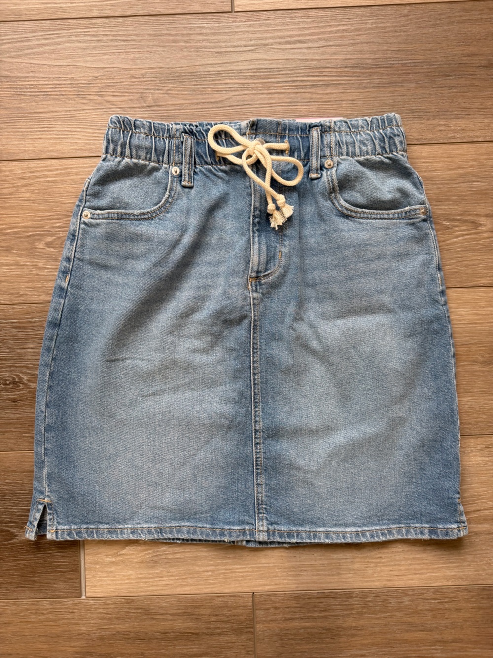 Light Wash Denim Skirt NWT